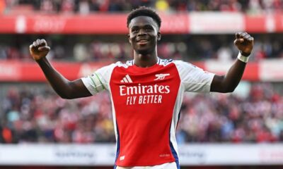 Bukayo Saka sends message to Arsenal teammates after Newcastle loss