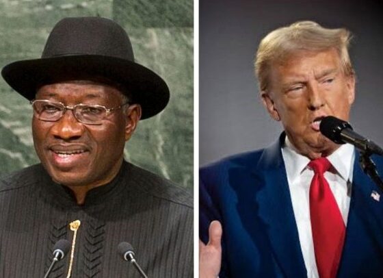 Jonathan congratulates Trump on historic election win