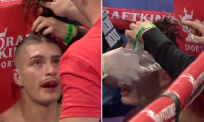 Austin DeAnda given impromptu makeover after he is forced to have haircut in the middle of fight